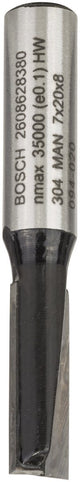 Bosch - vingerfrezen 8 mm, d1 7 mm, l 20 mm, g 51 mm