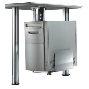 Neomounts cpu-d200silver pc bureausteun zilver