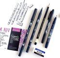 Afbeelding laden in galerijviewer, Tombow • lettering set beginner
