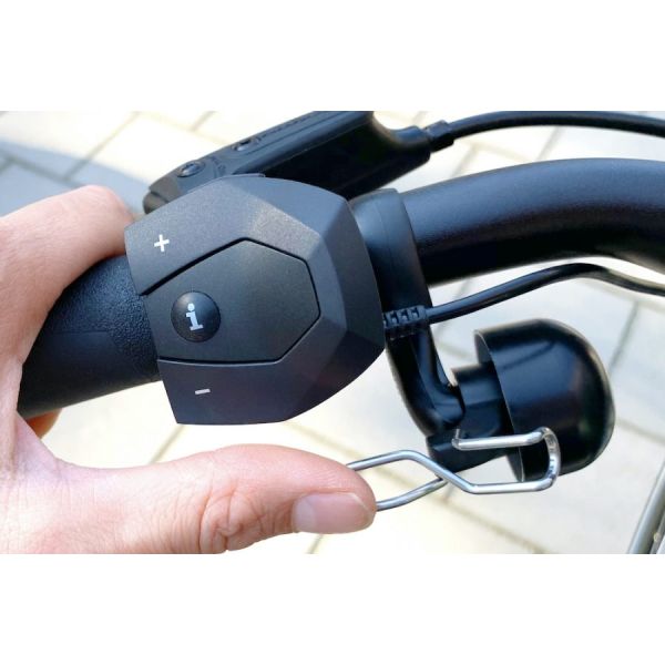Afbeelding laden in galerijviewer, Widek e-bike bel zwart op kaart
