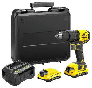 Stanley fatmax sfmcd710d2k-qw - accuboormachine - 18v - brushless - 60 nm koppel
