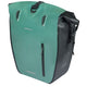Basil enkele fietstas rivo l tarppaulin mik 25-31l 14 x 28 x 43 cm - groen zwart