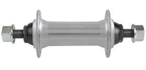 Eco voornaaf aluminium 36 gaats 100mm vaste as zilver