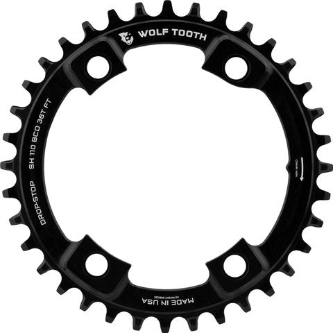 Afbeelding laden in galerijviewer, Wolf tooth components 110 bcd asymmetric 4-arm chainring for shimano
