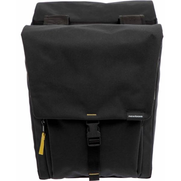 Afbeelding laden in galerijviewer, Burgers - new looxs tas newlooxs tulum double | zwart | 32l
