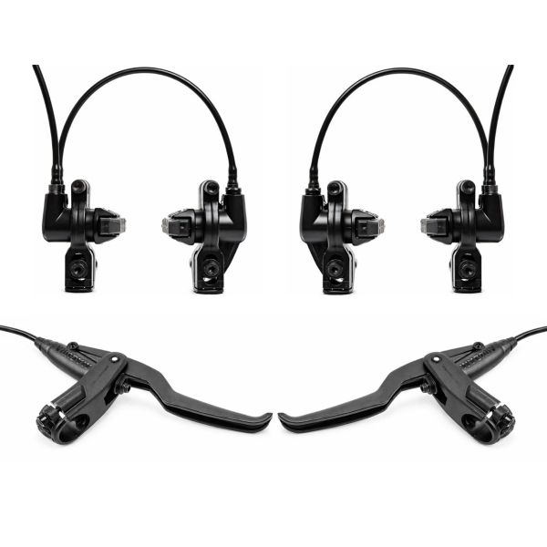 Afbeelding laden in galerijviewer, Magura velgremset hs11 direct mount idm (integrated direct mount) 2 schroeven bevestiging voor- achterrem (kabellengte 750 2050mm)
