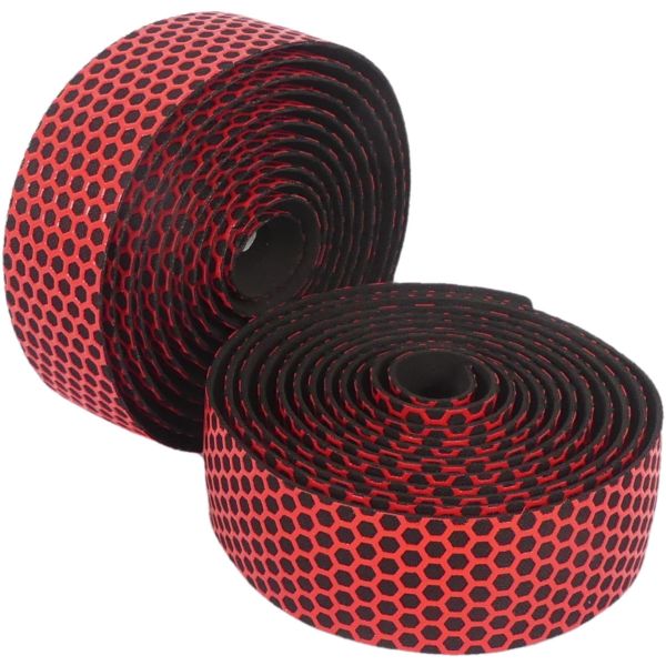 Afbeelding laden in galerijviewer, Edge stuurlint silicon anti-slip - rood (2 stuks in een doos)
