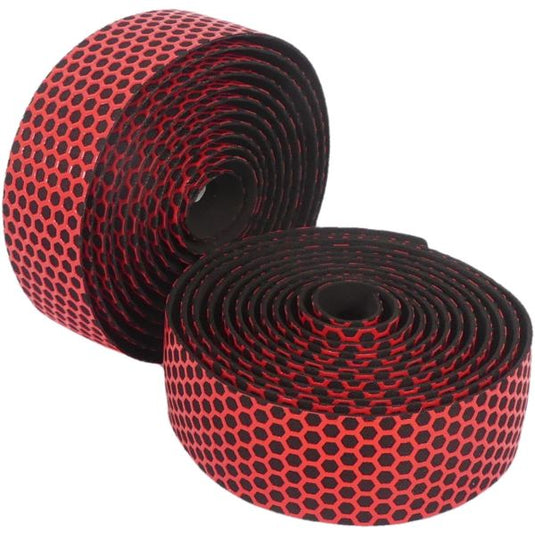 Edge stuurlint silicon anti-slip - rood (2 stuks in een doos)