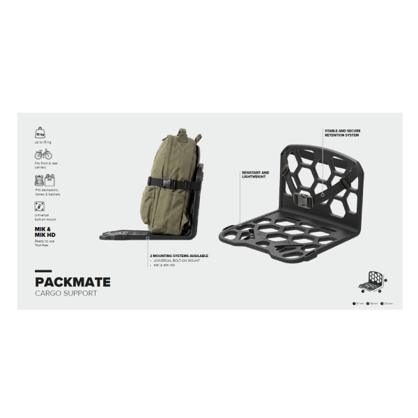 Afbeelding laden in galerijviewer, Polisport luggage tracker mate vr+hr cargo black
