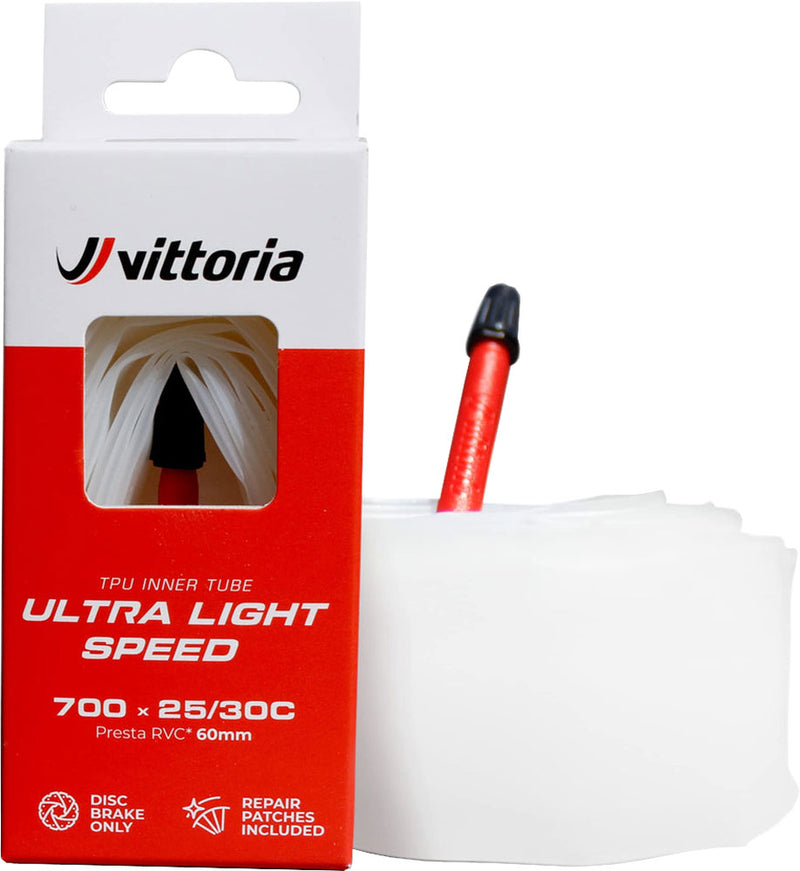 Afbeelding laden in galerijviewer, Vittoria ultra light speed 700x25 30 sv 80mm tpu tube
