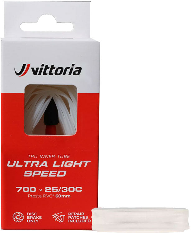 Afbeelding laden in galerijviewer, Vittoria ultra light speed 700x25 30 sv 80mm tpu tube
