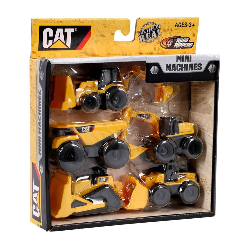 Afbeelding laden in galerijviewer, Cat CAT Mini Bouwvoertuigen 5-Pack
