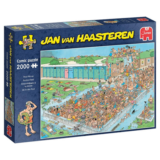 Jan van haasteren - bomvol bad - 2000 stukjes puzzel