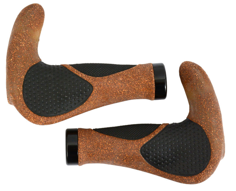 Afbeelding laden in galerijviewer, Radon rg-02-be ergogel comfort cork grips with barends
