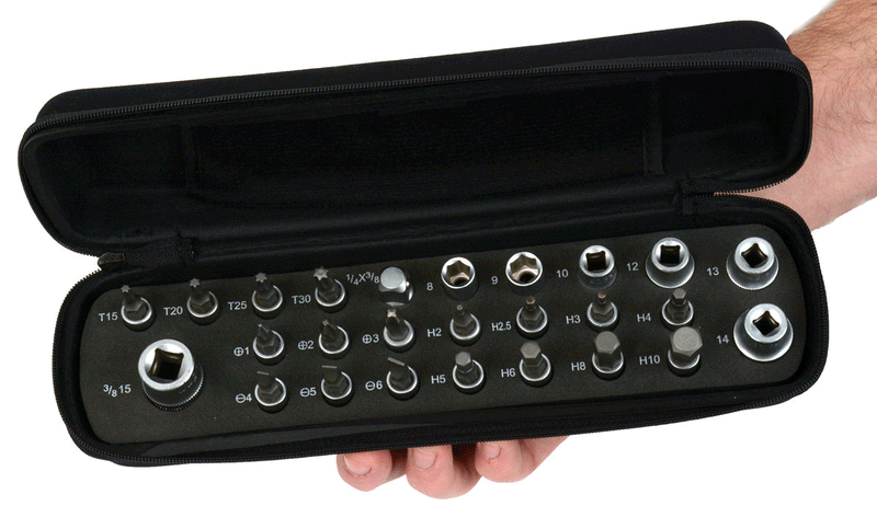 Afbeelding laden in galerijviewer, Radon pro 25-piece bit set
