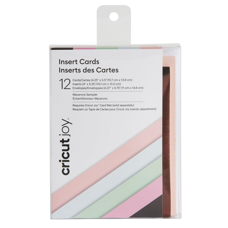 Afbeelding laden in galerijviewer, Cricut joy • insert cards macaroons r20

