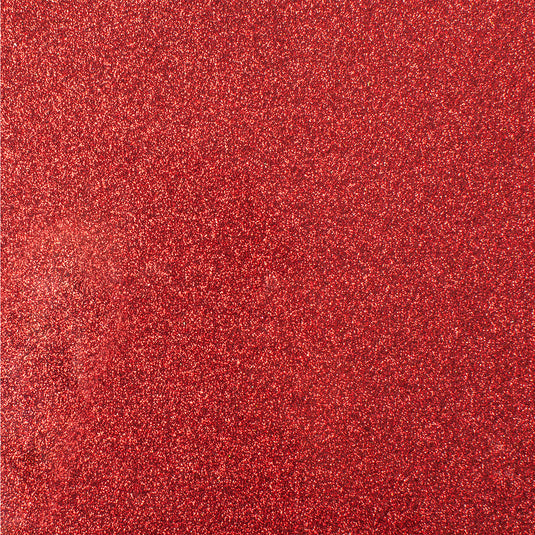Cricut • glitter iron-on rood