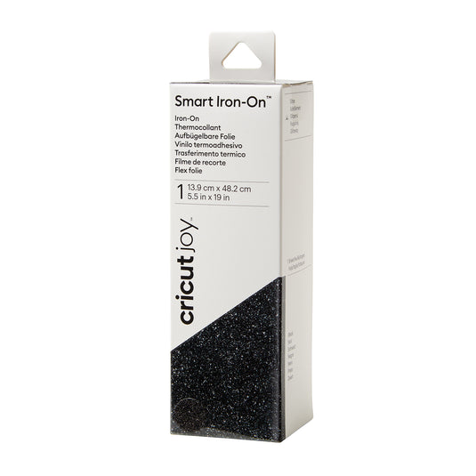Cricut joy • smart iron-on glitter zwart