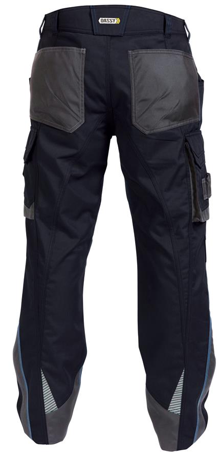 Dassy broek nova nachtblauw grijs 48