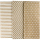 Tissuepapier, vel 50x70 cm, 17 gr, goud, 6 vel 1 doos
