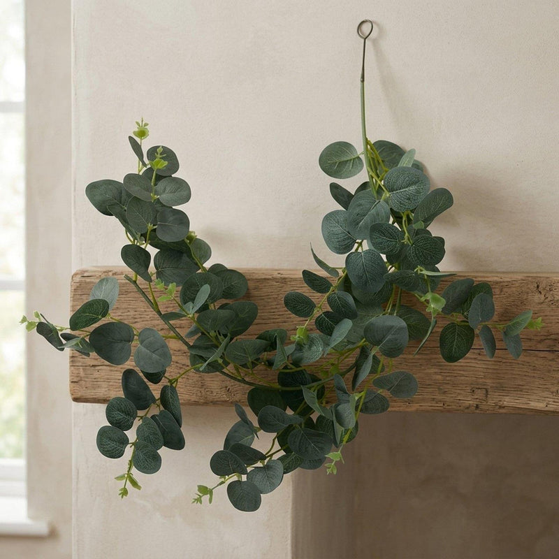Afbeelding laden in galerijviewer, Boltze home plantenslinger eucalyptus l75cm kunststof
