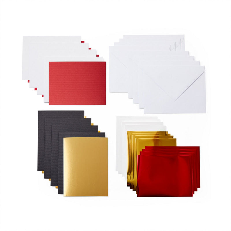 Afbeelding laden in galerijviewer, Cricut joy • insert cards foil royal flush a6
