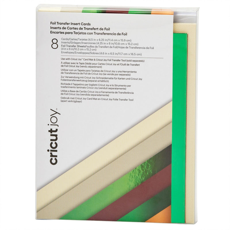 Afbeelding laden in galerijviewer, Cricut joy • insert cards foil cameron a6
