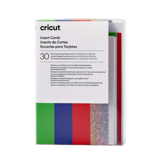Cricut • insert cards rainbow r40