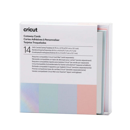 Cricut • cut-away cards pastel s40