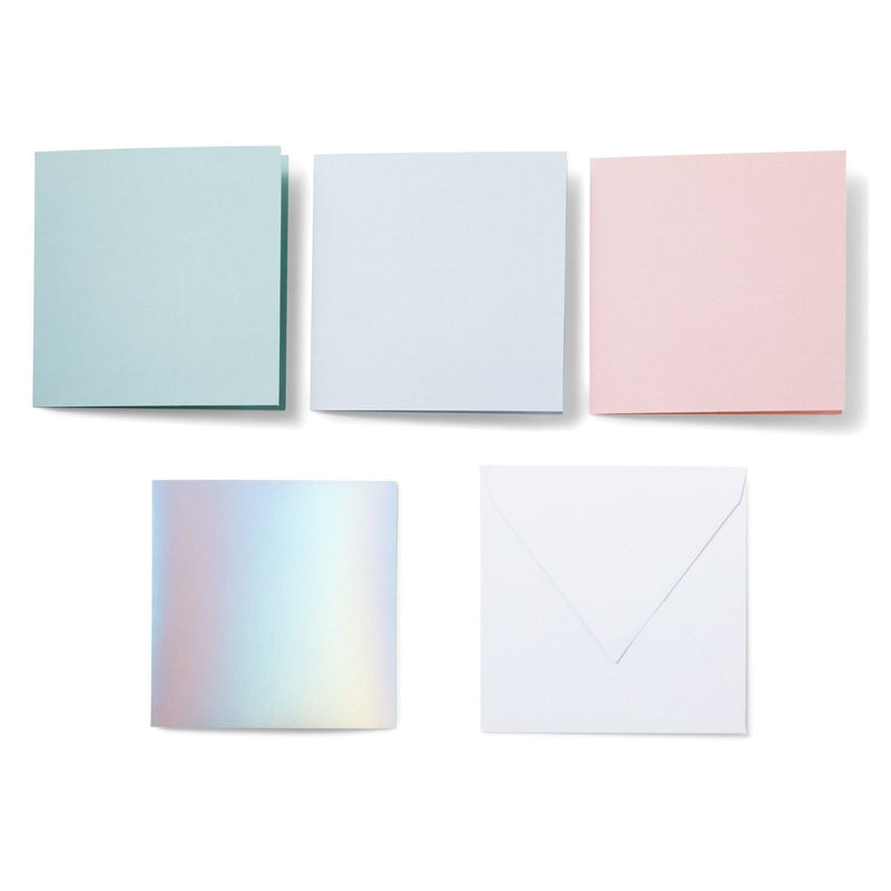 Afbeelding laden in galerijviewer, Cricut • cut-away cards pastel s40
