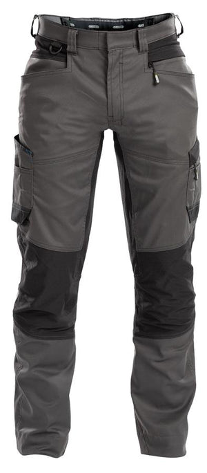 Dassy broek helix p k grijs zwart 46