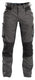 Dassy broek helix p k grijs zwart 60