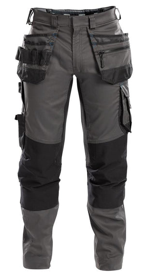 Dassy broek flux p k grijs zwart 54