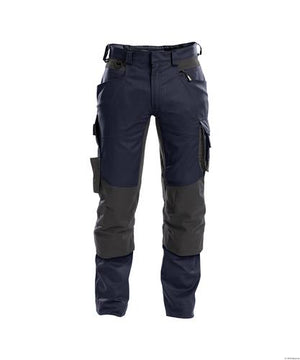 Dassy broek dynax nachtblauw antraciet 46