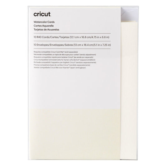 Cricut • watercolor cards r40 10 pieces