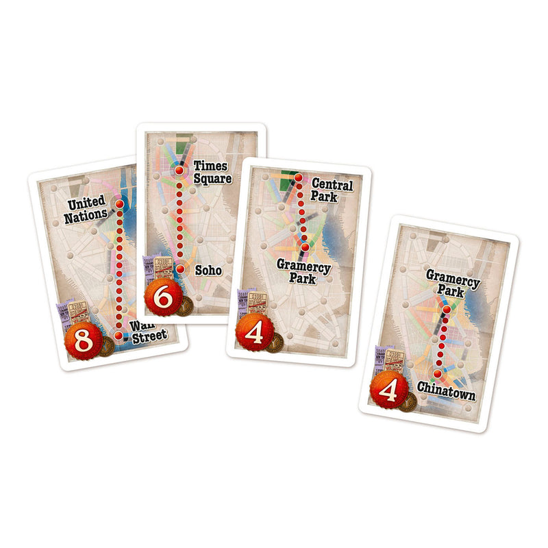 Afbeelding laden in galerijviewer, Days of wonder ticket to ride new york bordspel
