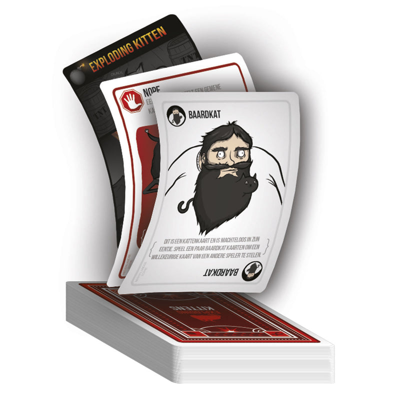 Afbeelding laden in galerijviewer, Exploding kittens originele editie - kaartspel vol spanning en humor - 2 tot 5 spelers - partyspel
