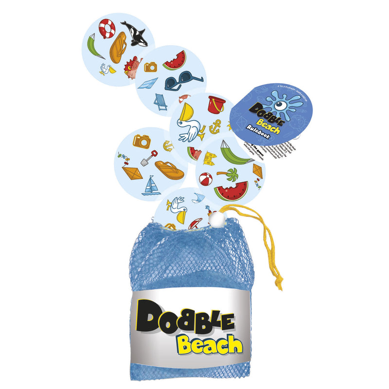 Afbeelding laden in galerijviewer, Zygomatic board game studio dobble waterproof - kaartspel - waterbestendig - vakantie strand
