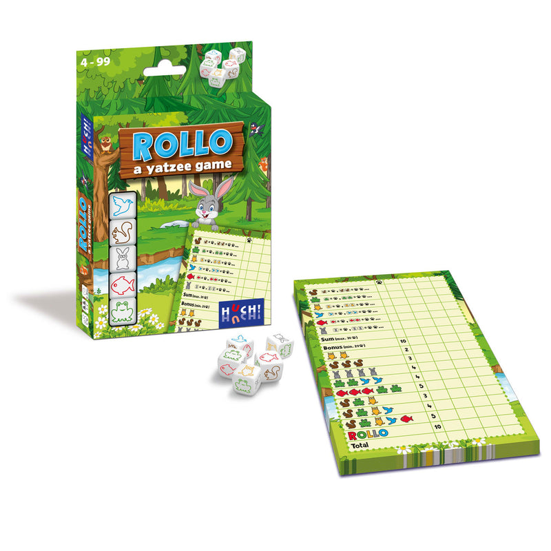 Afbeelding laden in galerijviewer, Hutch rollo: yatzee spel - dieren vanaf 4 jaar 2-6 spelers
