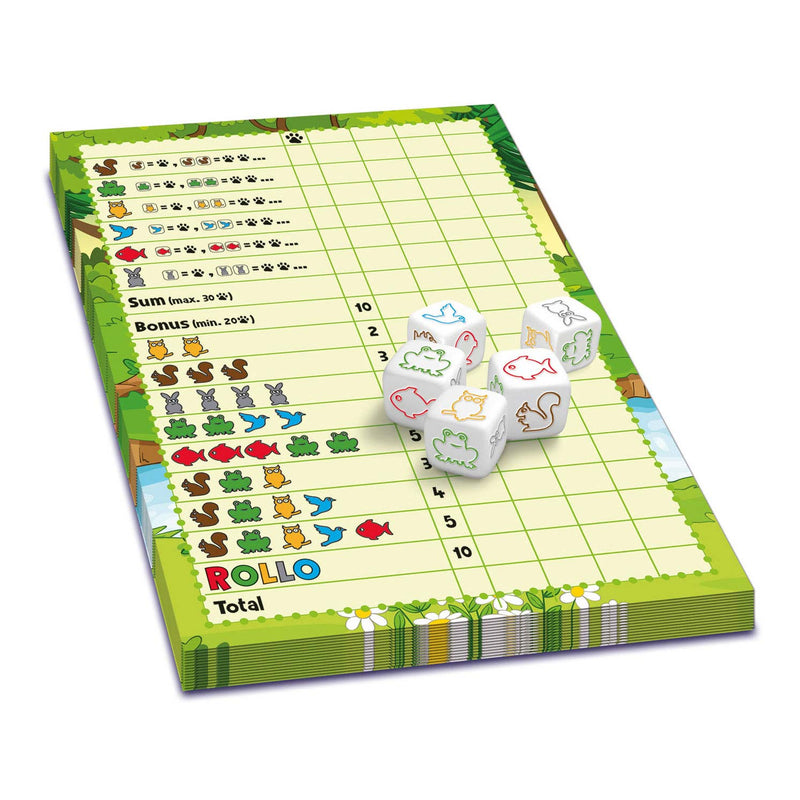 Afbeelding laden in galerijviewer, Hutch rollo: yatzee spel - dieren vanaf 4 jaar 2-6 spelers
