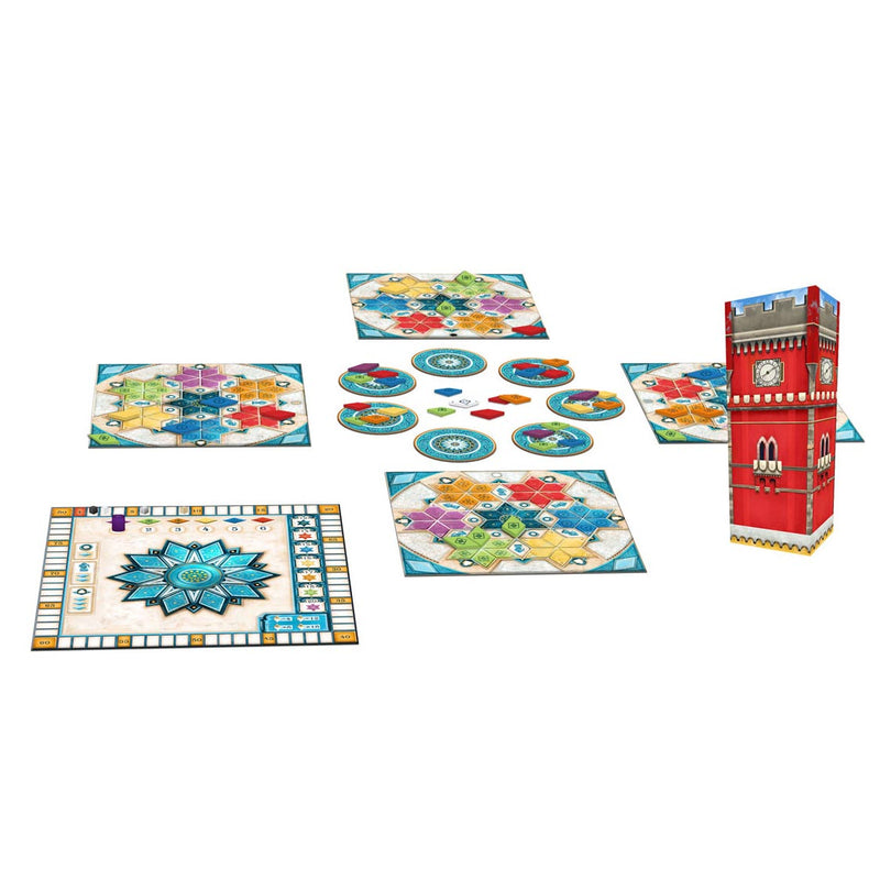 Afbeelding laden in galerijviewer, Next move games - azul zomerpaviljoen - bordspel - geschikt voor 2-4 spelers
