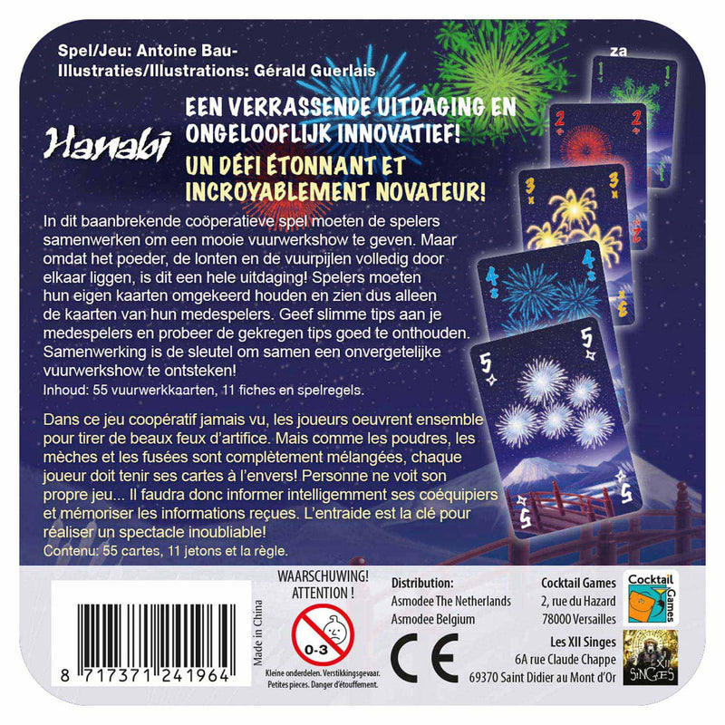 Afbeelding laden in galerijviewer, Asmodee hanabi kaarstpel refresh
