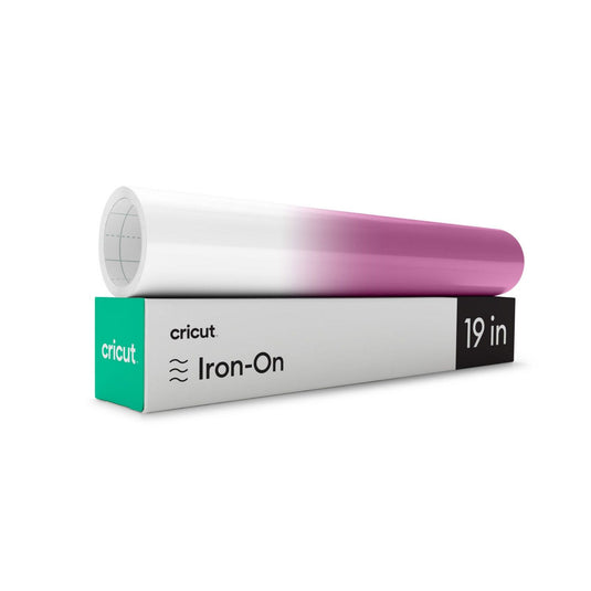 Cricut • iron-on uv color change 48x30cm white to pastel red