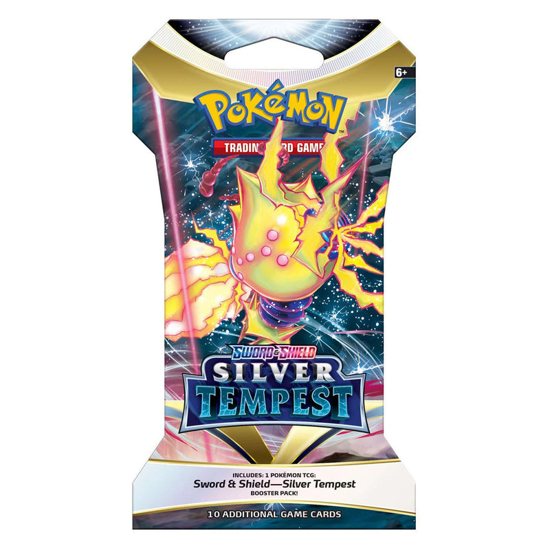 Afbeelding laden in galerijviewer, Asmodee TCG Sword Shield Silver Tempest Sleeved Booster
