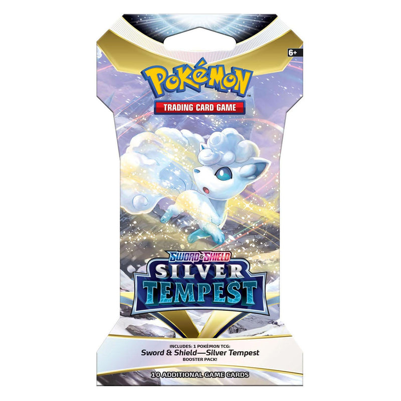 Afbeelding laden in galerijviewer, Asmodee TCG Sword Shield Silver Tempest Sleeved Booster
