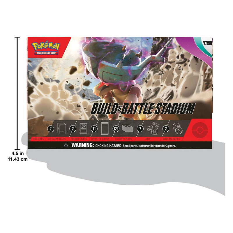 Afbeelding laden in galerijviewer, Asmodee Pokemon TCG Scarlet Violet Paldea Evolved Build Battle Stadium
