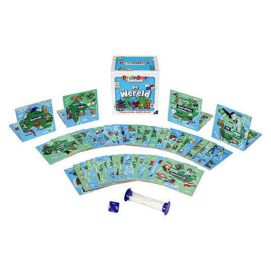 Bezzerwizzer brainbox de wereld bordspel