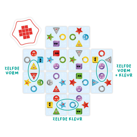Flexiq pattern party! kaartspel