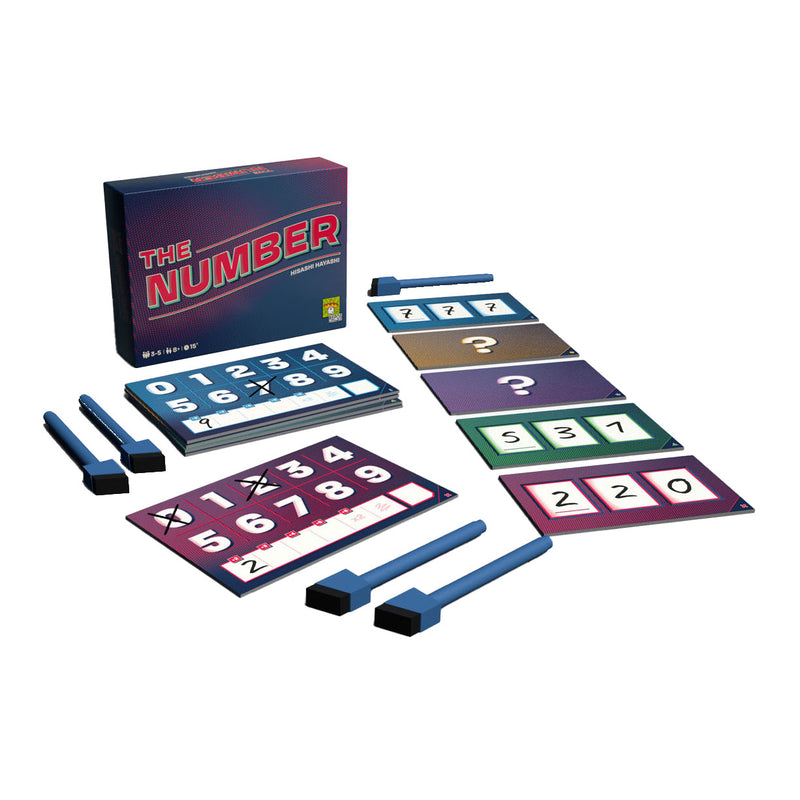 Afbeelding laden in galerijviewer, Asmodee The Number Bordspel

