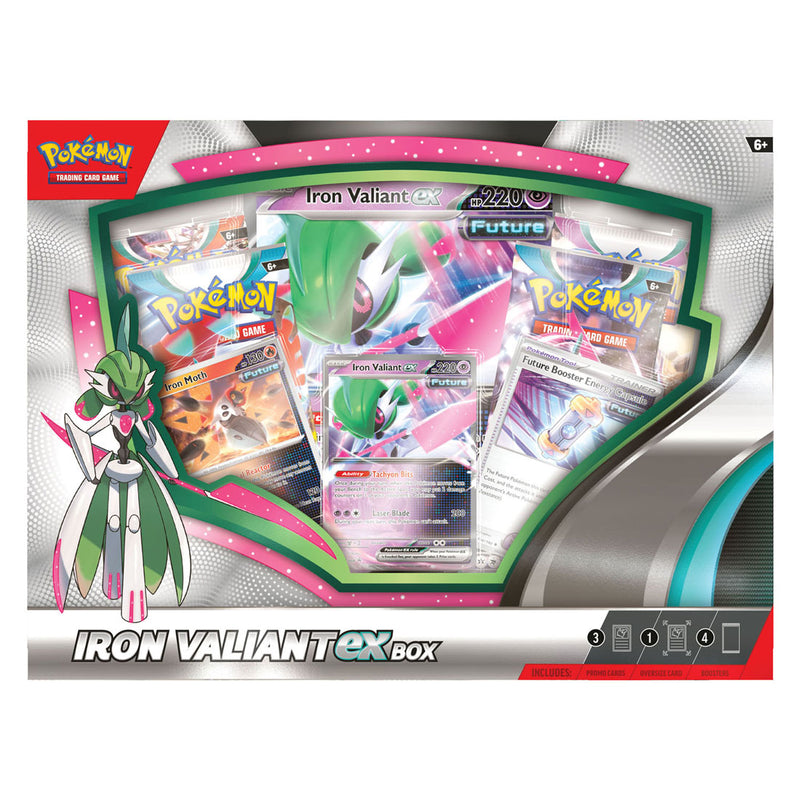 Afbeelding laden in galerijviewer, Asmodee Pokemon TCG ex Box Iron Valiant

